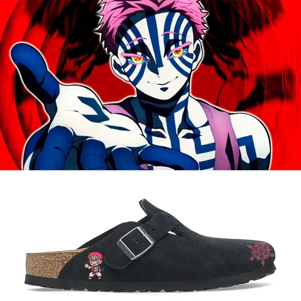 Anime Demon Slayer Unisex Plantilla Blanda Boston de Ante