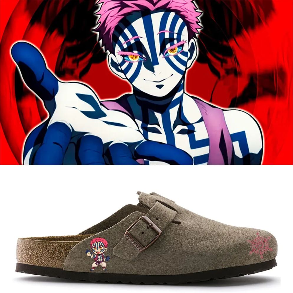 Anime Demon Slayer Unisex Plantilla Blanda Boston de Ante