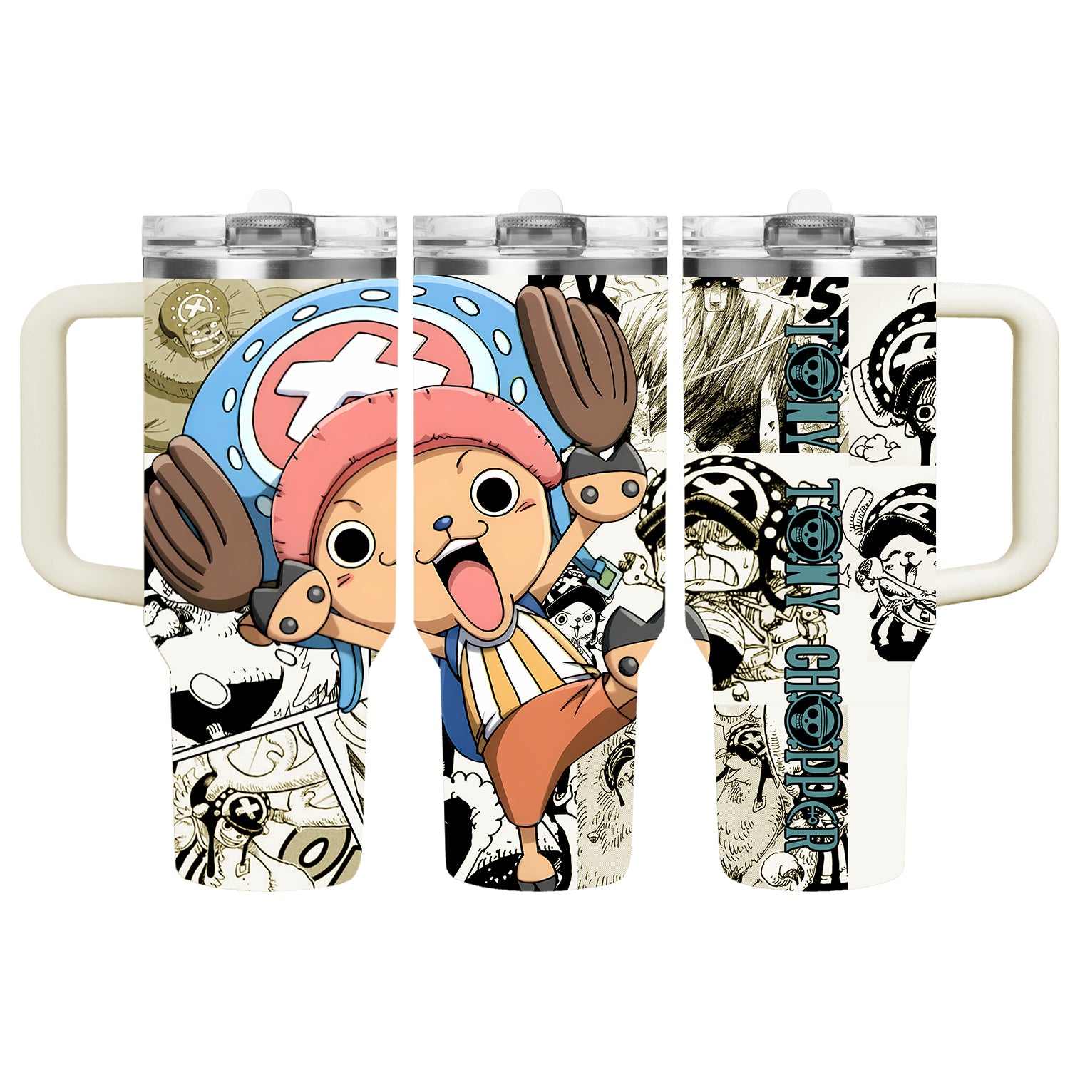 One Piece Chopper Stainless Steel Tumbler Cup