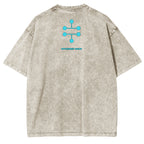 T-shirt Unisexe Délavé Megumi Jujutsu Kaisen