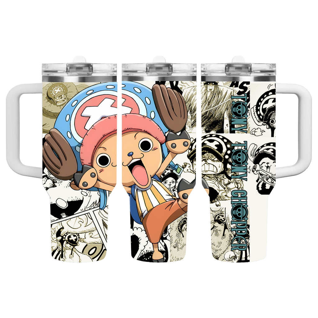 One Piece Chopper Stainless Steel Tumbler Cup
