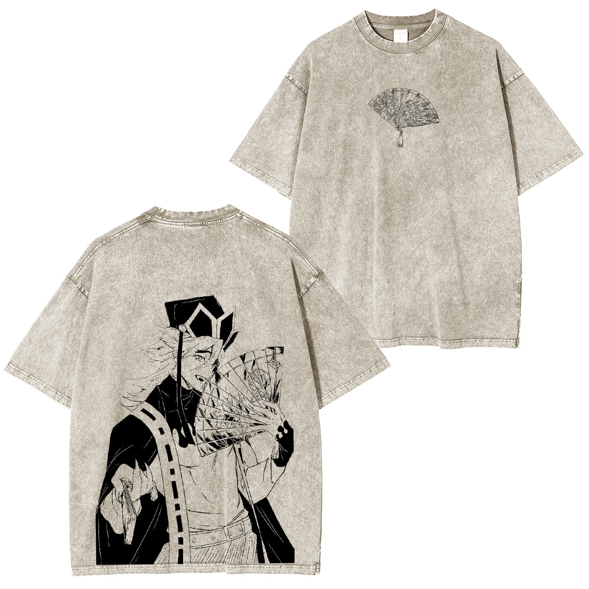 Douma Demon Slayer Washed T-Shirt