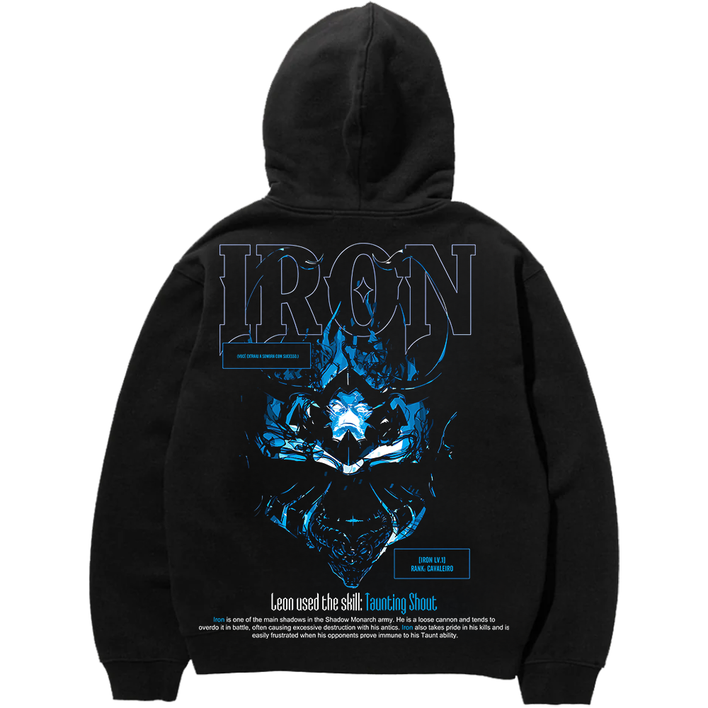 Sung Jin-Woo Solo Leveling Anime Double Printed Oversize Lightweight Acid Washed Tee-Limited Edition