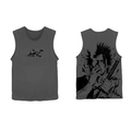 Yami Sukehiro x Black Bulls Black Clover Anime Double Printed Tank Top