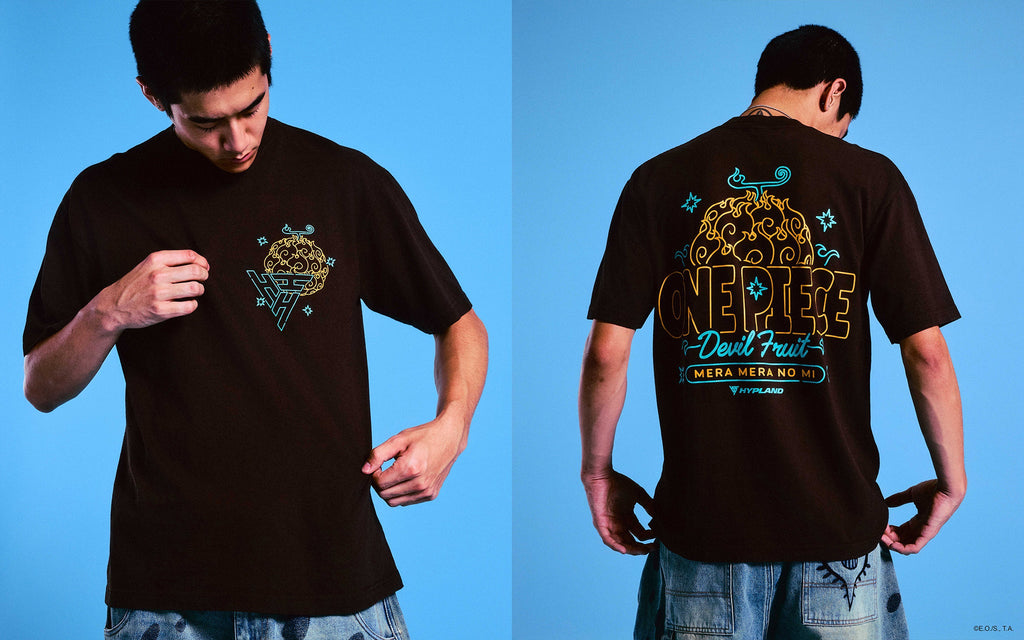 CAMISA NEÓN FLAMA ONE PIECE (CHOCOLATE)