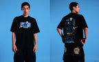 CAMISETA ONE PIECE LAW LOGOTIPO CAJA (NEGRA)