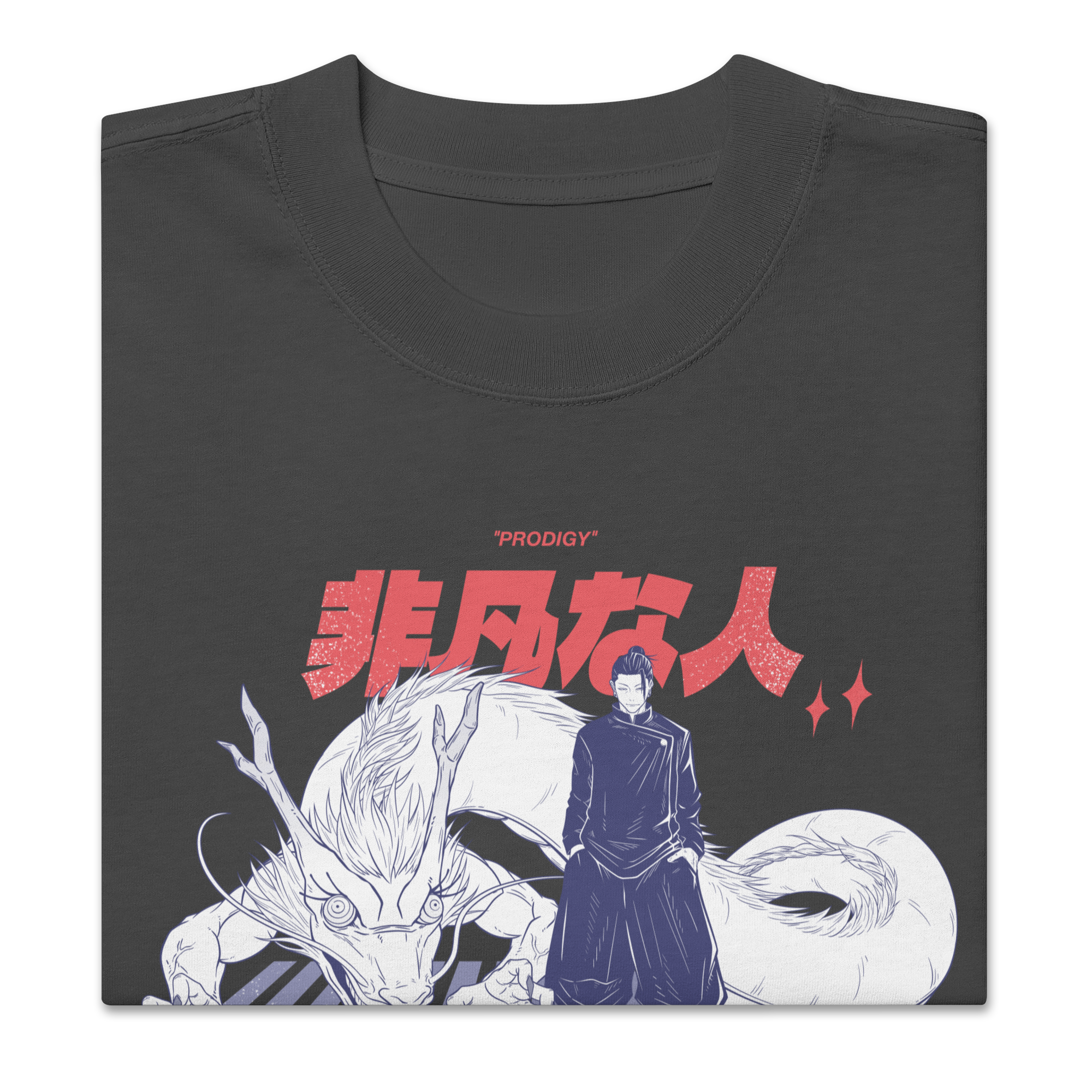 Geto (PRODIGY) - Camiseta oversized de tejido grueso