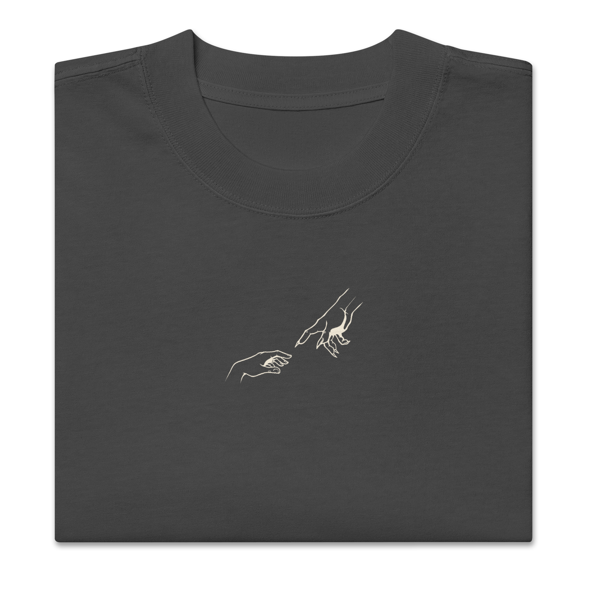 Yuta X Rika - Camiseta gruesa oversize