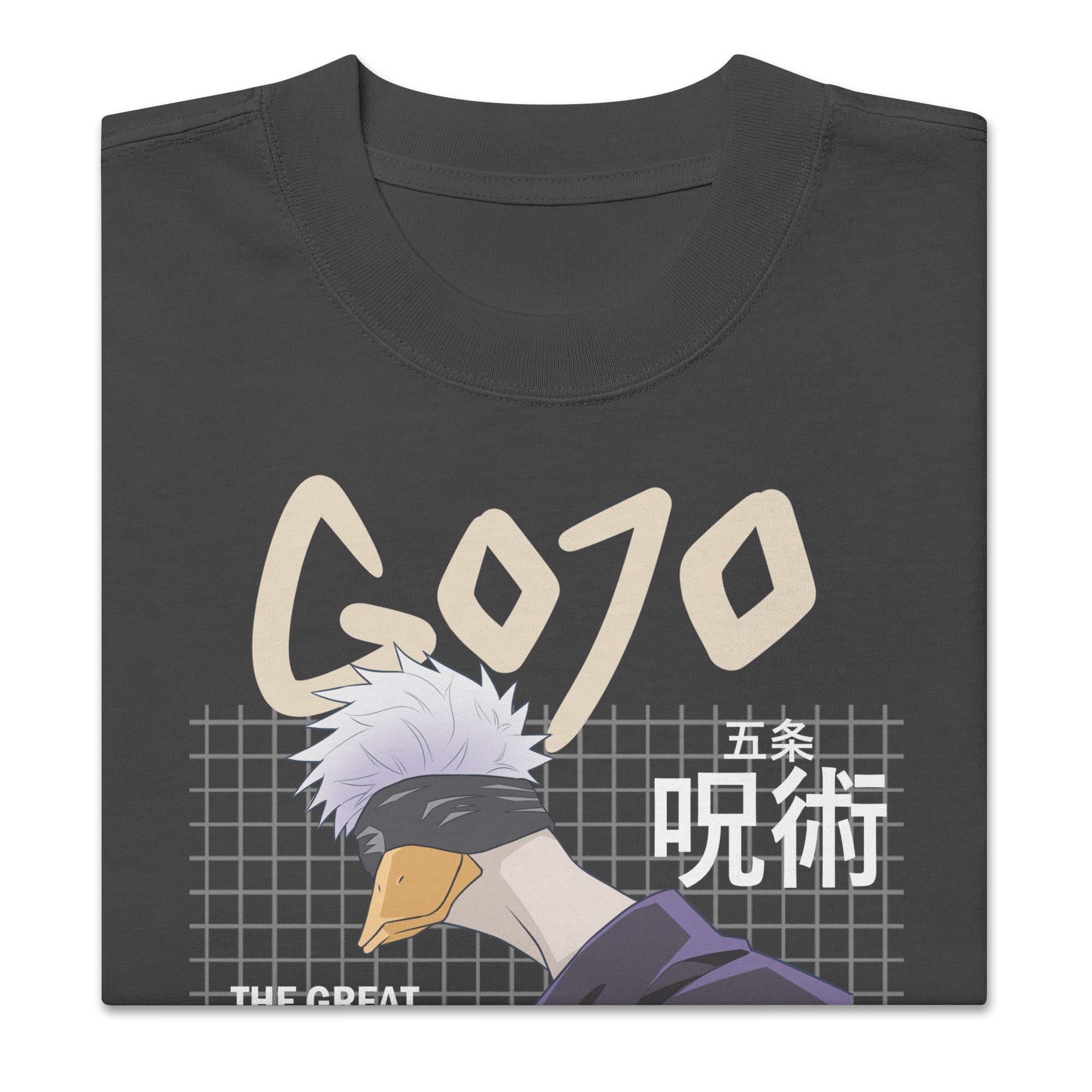 Gojo Duck - Camiseta Pesada Oversized