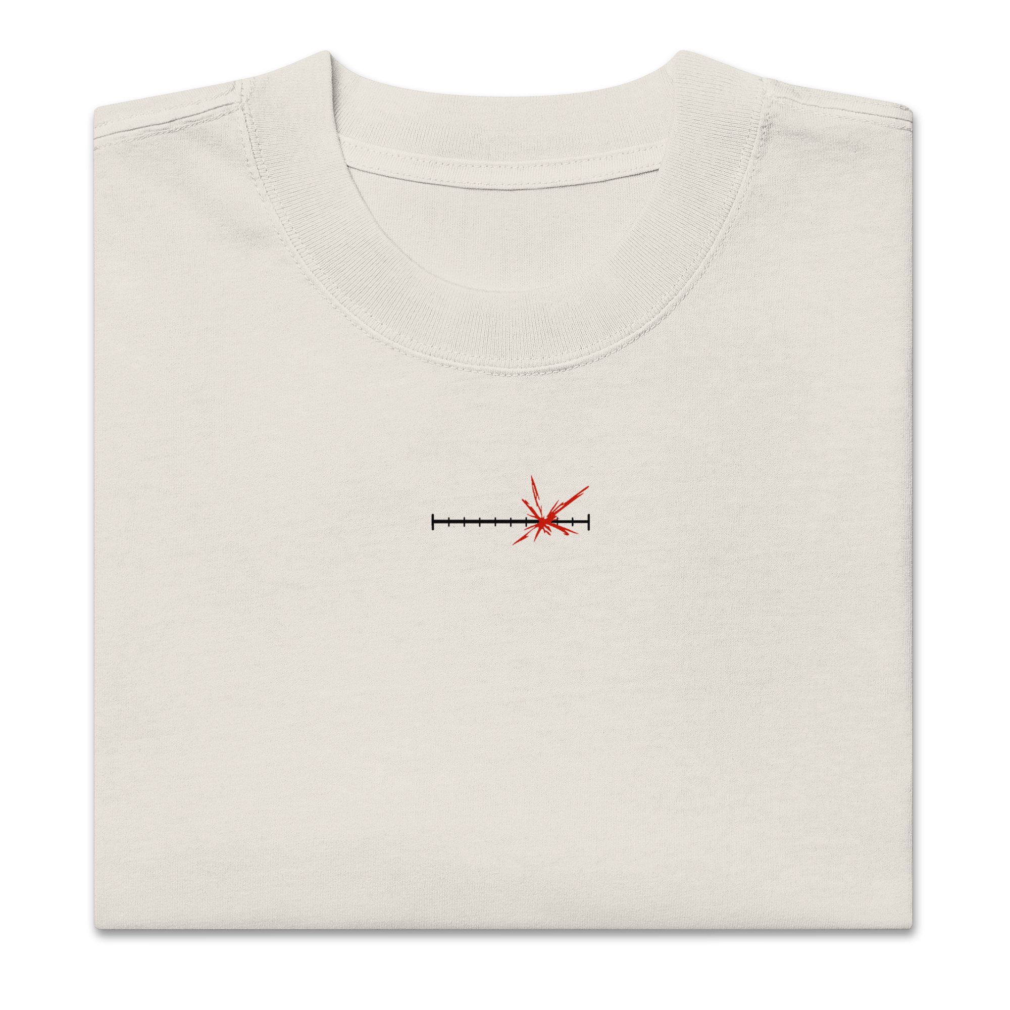 NANAMI - T-shirt épais coupe oversize