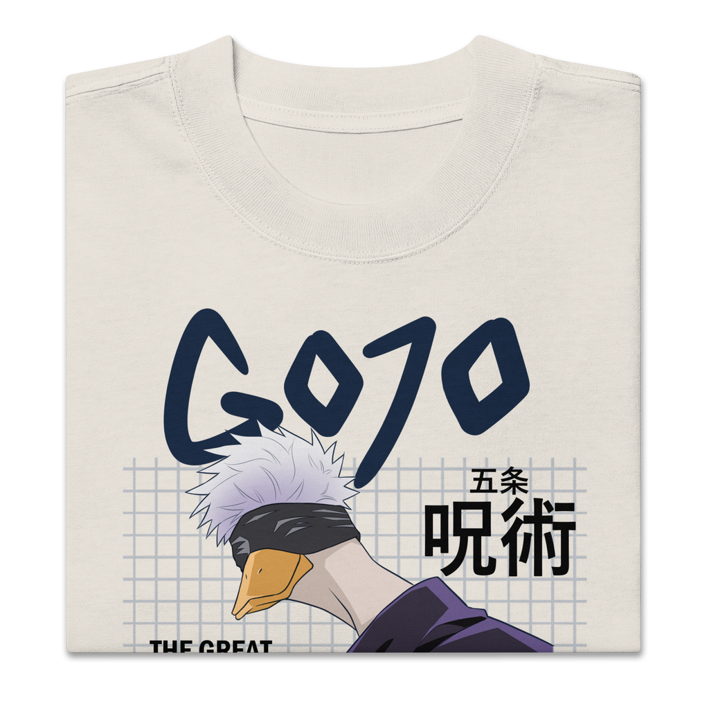 Gojo Duck - Camiseta Pesada Oversized
