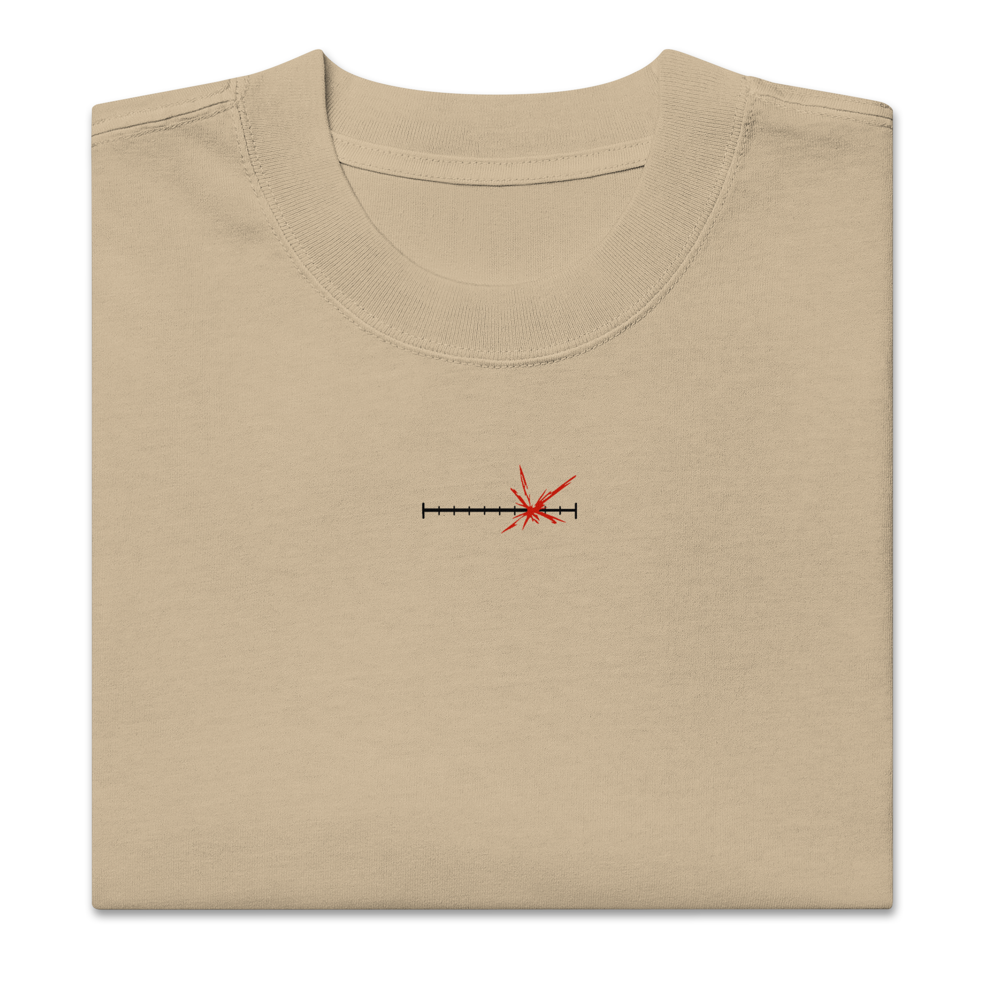 NANAMI - T-shirt épais coupe oversize