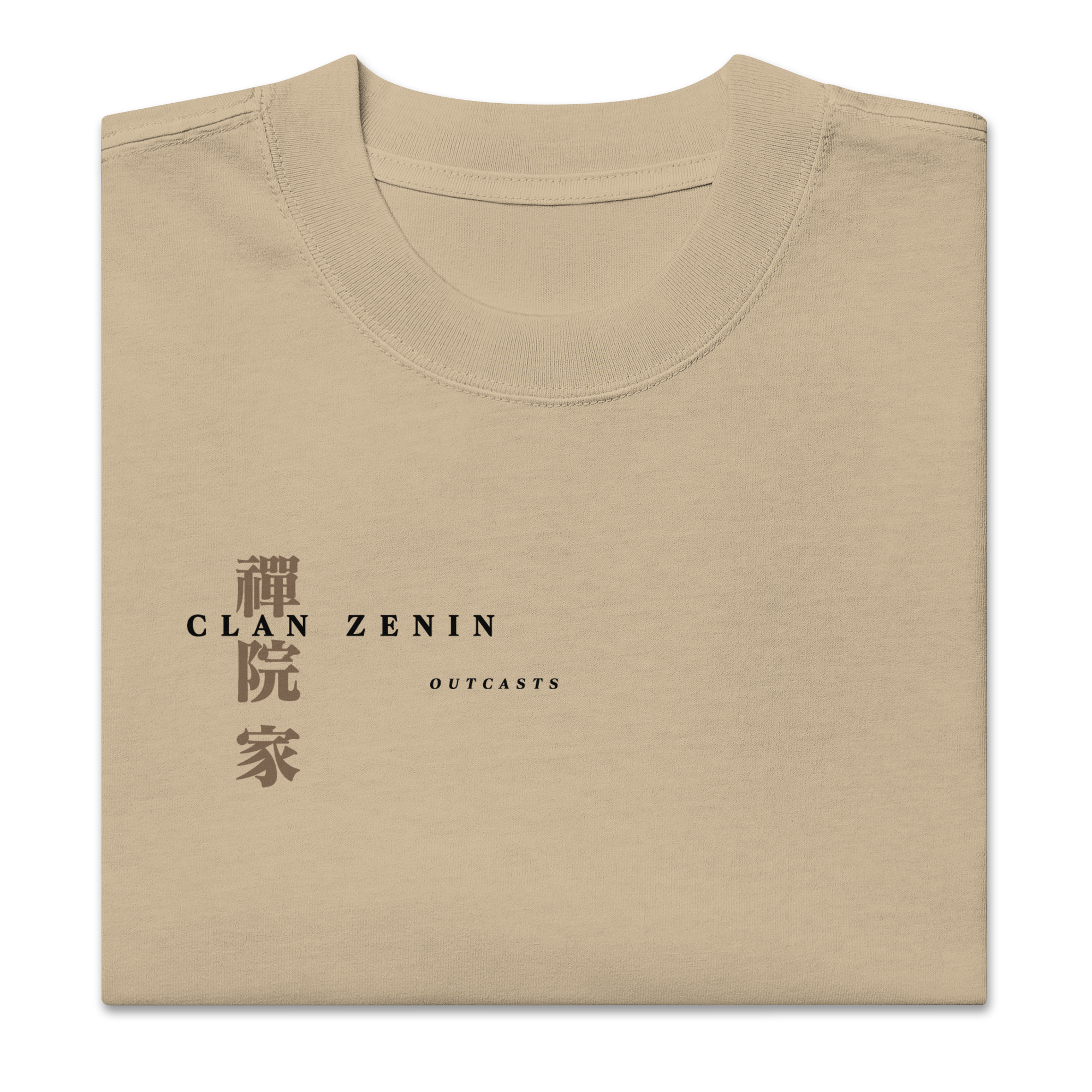 Clan Zenin (MARGINADOS) - Camiseta Ancha Gruesa
