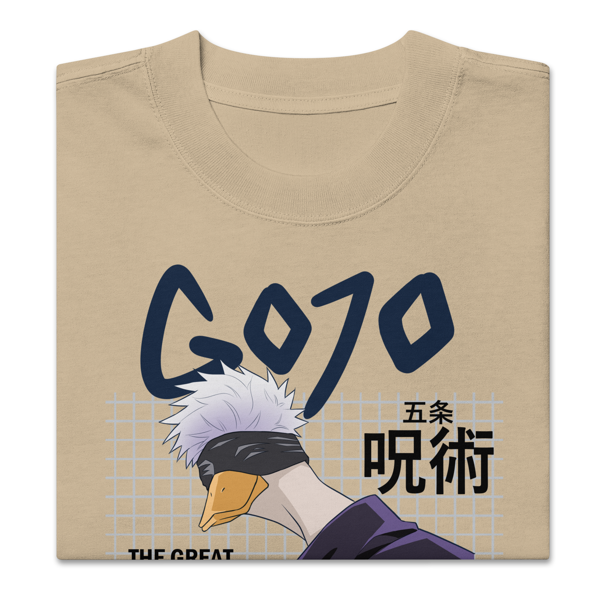 Gojo Duck - T-shirt épais coupe oversize