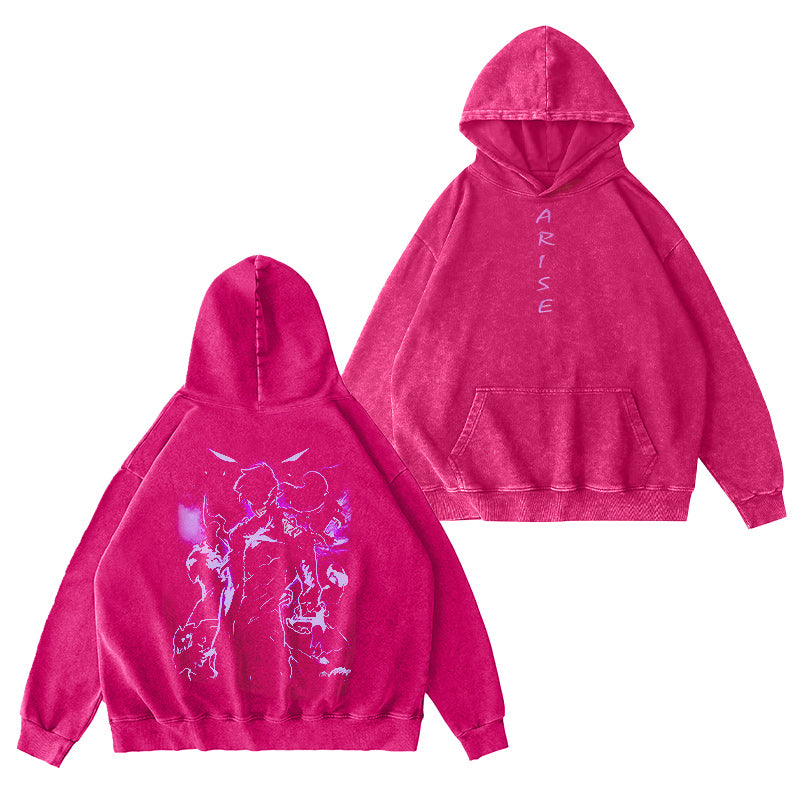 Sung Jin Woo x Solo Leveling Igris, Beru, Tusk Camiseta/Sudadera/Sudadera con capucha vintage