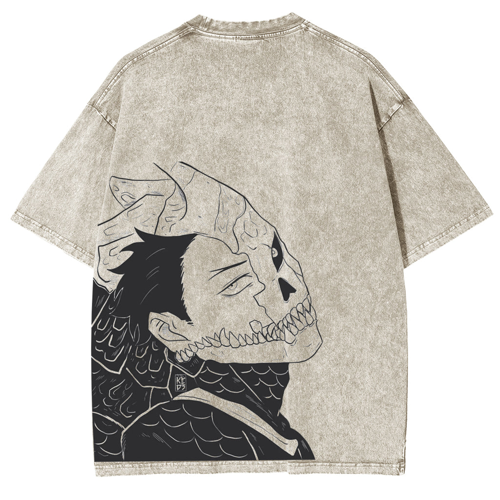 Kaiju No. 8 Camiseta Anime con Lavado Ácido
