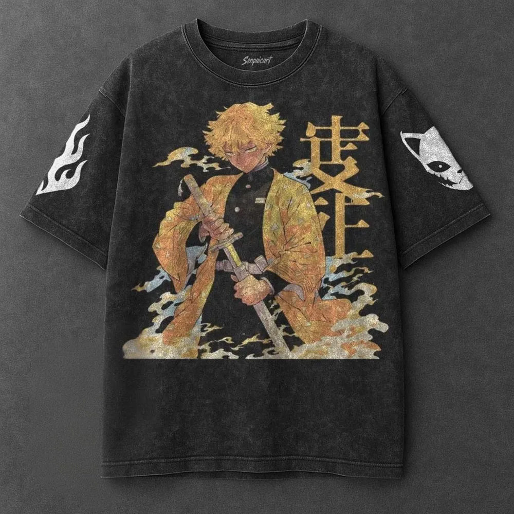 Demon Slayer: Kimetsu no Yaiba Retro Anime Tee