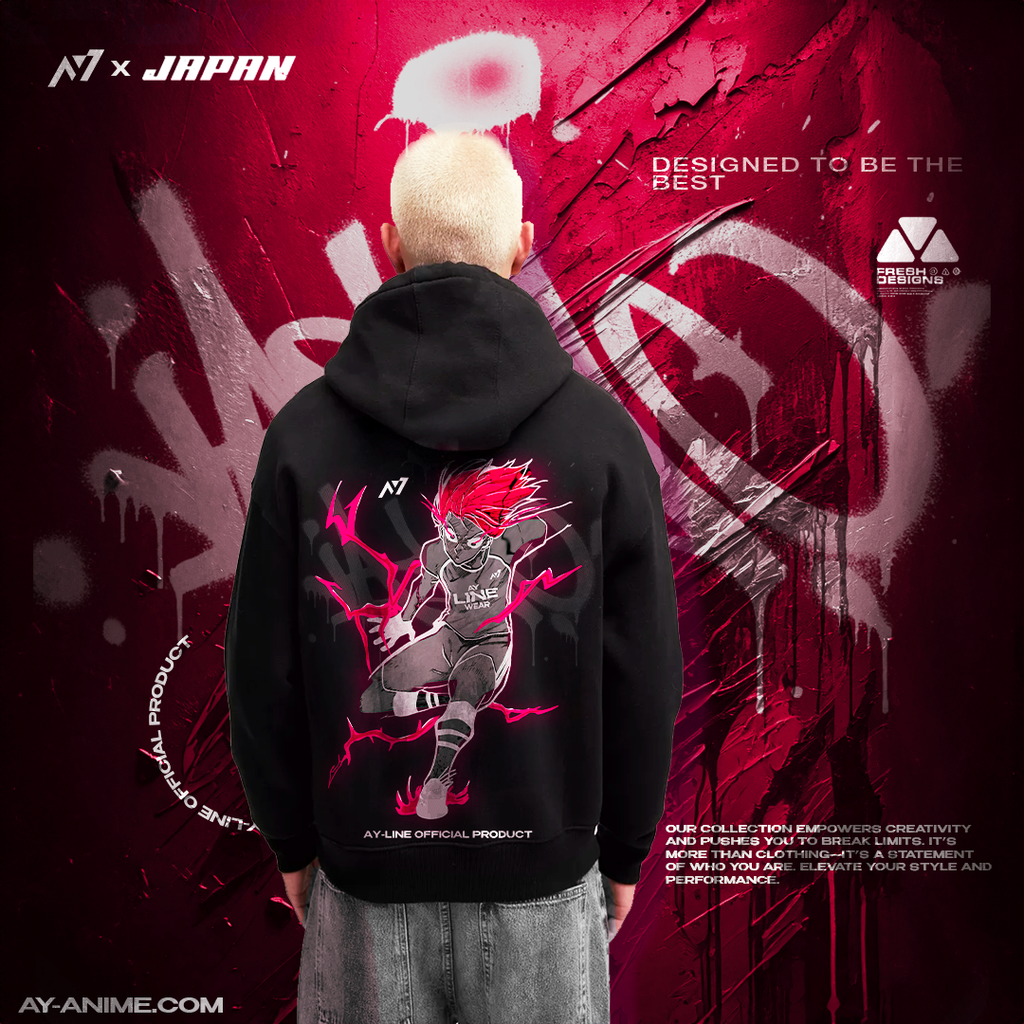 Sweat à capuche streetwear Pure Speed