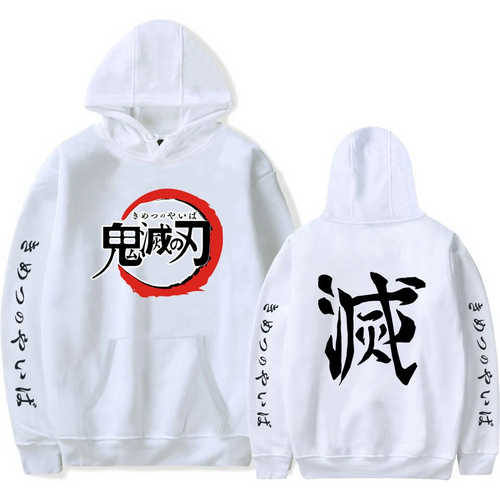Sweat à capuche streetwear Demon Slayer