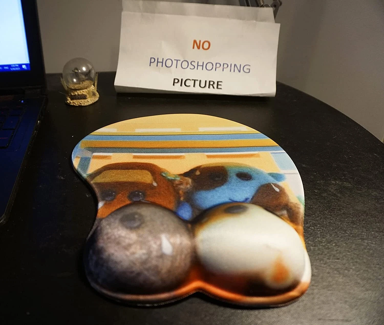 Boob Oppai Anime 3D Mouse Pad with Wrist Rest Pui Pui Molcar Cute