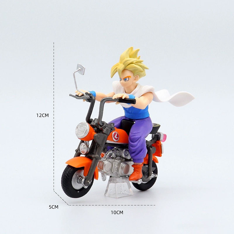 Funny Bike Riding Goku and Master Roshi's Hand