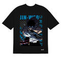 Camiseta de Jin-Woo de Solo Leveling - Diseño Gráfico de Anime Dinámico