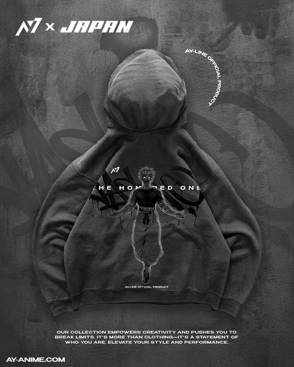 Le sweat à capuche streetwear Honored One 3.0