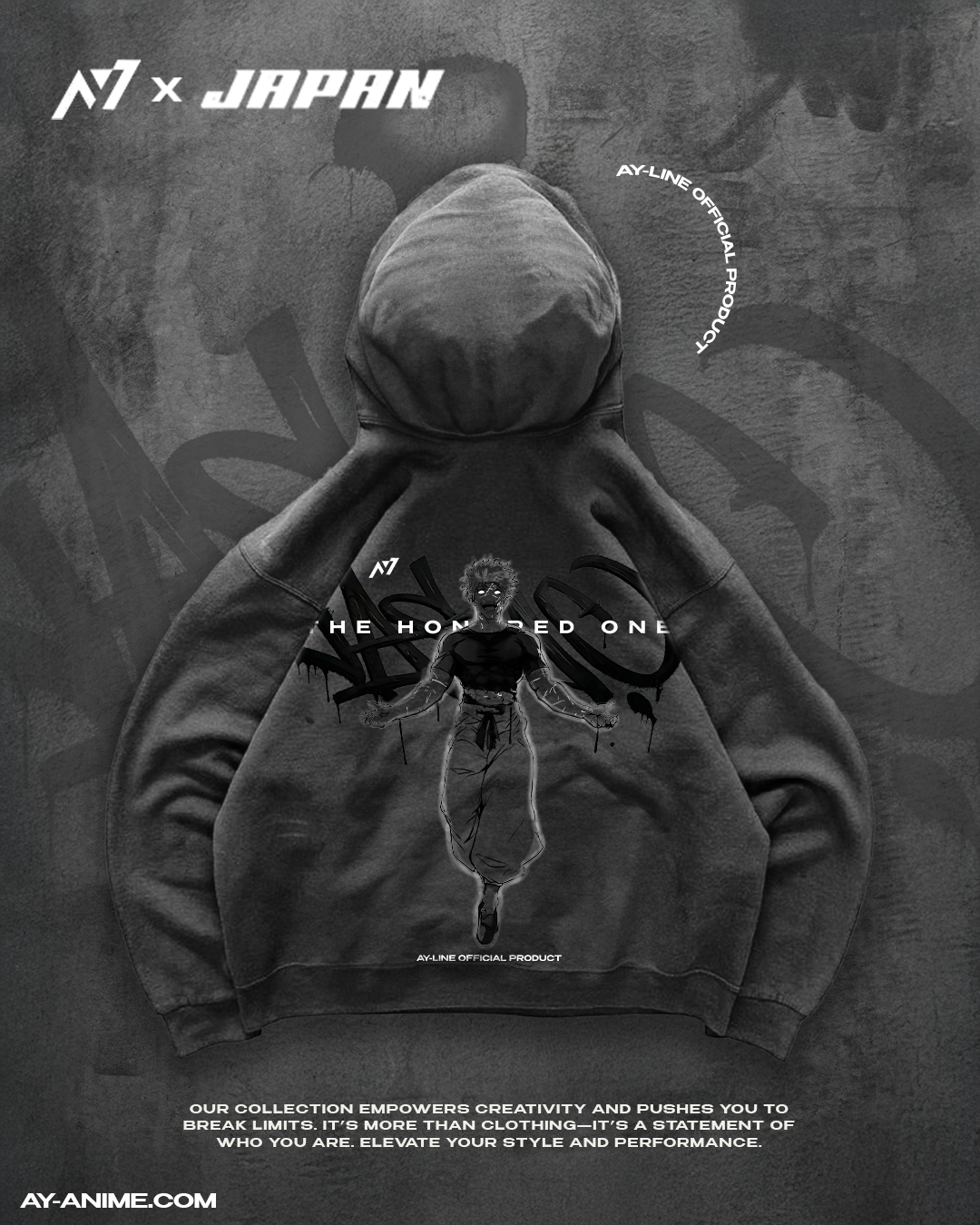 Le sweat à capuche streetwear Honored One 3.0