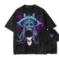 T-shirt unisexe délavé Solo-Leveling Guilde Ahjin