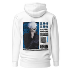 Gojo - Sudadera con capucha (estampado trasero)