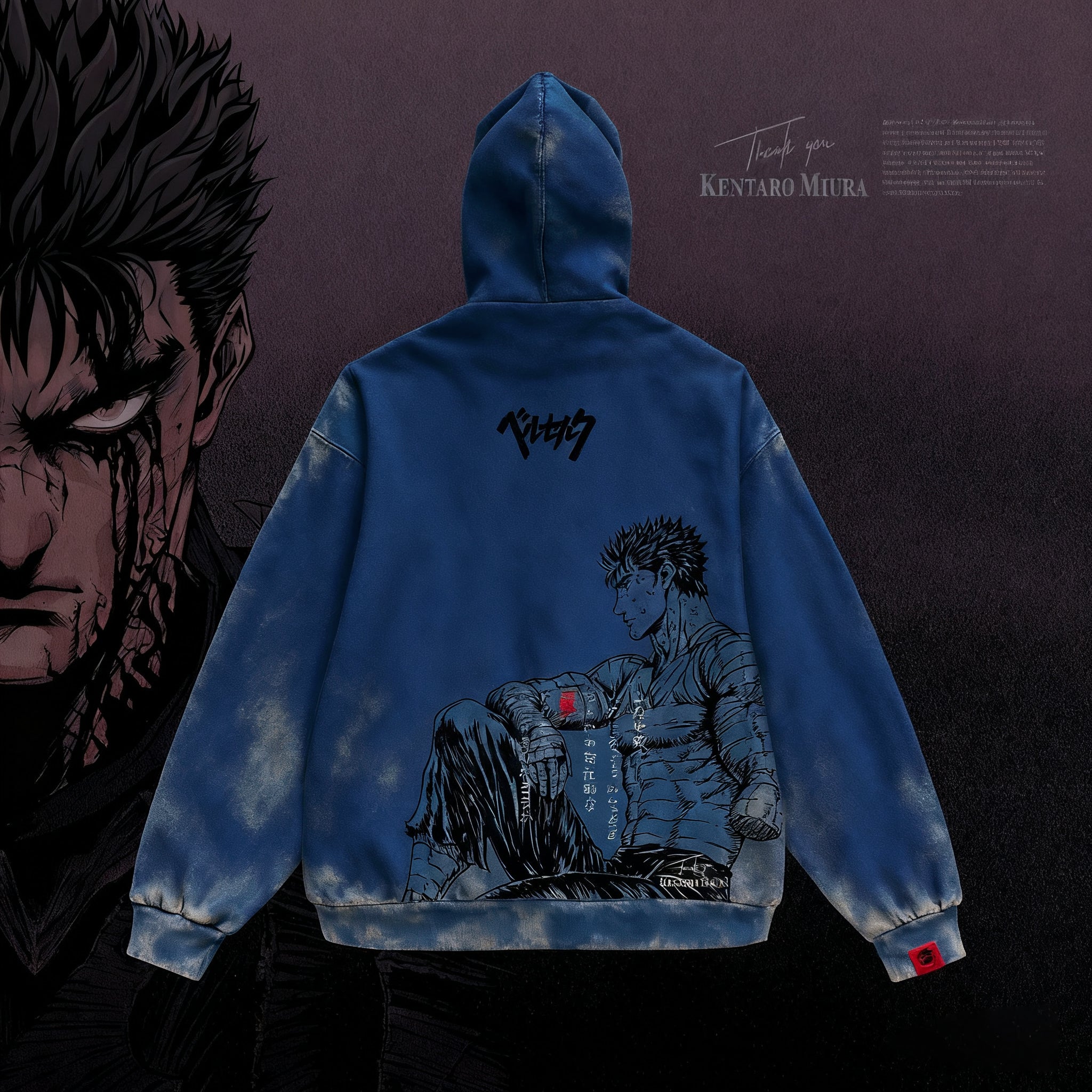Sudadera con Capucha de Anime Berserk Guts