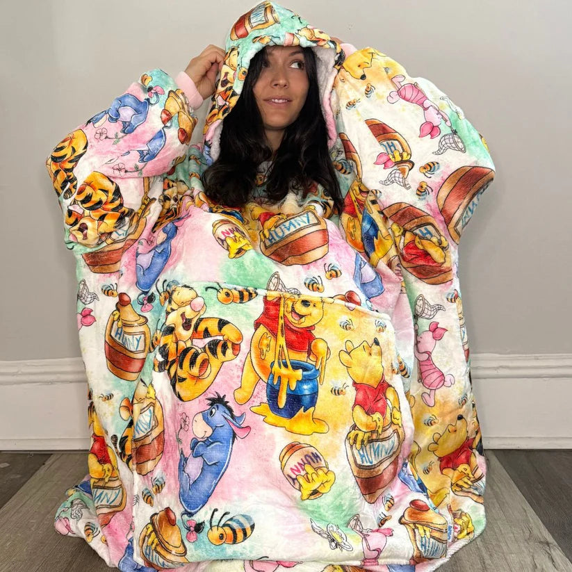 Sudadera manta extragrande de anime y dibujos animados