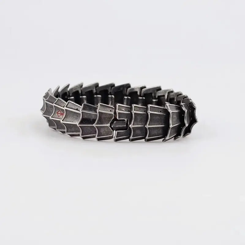 Berserk Guts Armadura Pulsera Ajustable Joyería de Moda Accesorios para Hombres