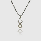 Collar Brand of Sacrifice, colgante con símbolo de Berserk, cadena, regalo único para hermano, padre, hijo, cumpleaños