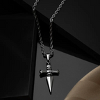 Collar con cadena de juicio de accesorios de anime, colgante de Hunter X Hunter, regalo de joyería para hombre