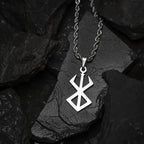 Collar Brand of Sacrifice, colgante con símbolo de Berserk, cadena, regalo único para hermano, padre, hijo, cumpleaños
