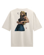 YUKI - Camiseta Oversize de Algodón Grueso