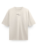 YUKI - Camiseta Oversize de Algodón Grueso