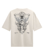 Yuta X Rika - Camiseta gruesa oversize
