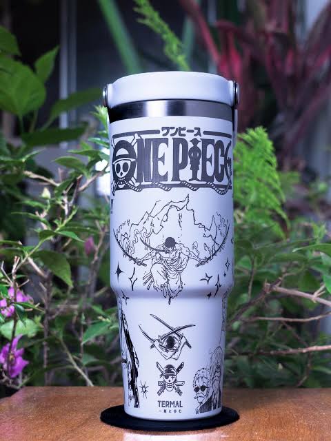 One Piece Themed engraved Stanley Tumbler Cup